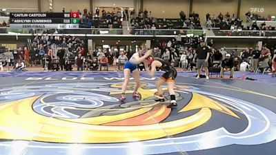 126 lbs Semifinal - Caitlin Castoldi, Woburn vs Ashlynn Cummings, Fairfield Ludlowe