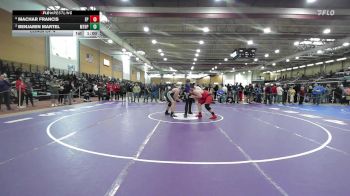 285 lbs Consi Of 4 - Machar Francis, East Providence vs Benjamin Martel, Mt. Hope