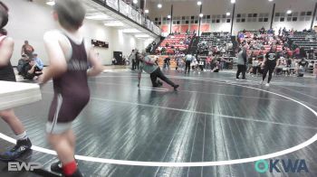 55 lbs Rr Rnd 2 - Archer Collett, Eufaula Ironheads Wrestling Club vs Brylee Reeves, Verdigris Youth Wrestling
