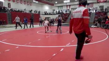 126 lbs 1st Place Match - Damarius Tate, Davenport North vs Cole Connell, Iowa City, City High