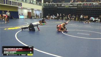 184 lbs Cons. Round 4 - Bobby Ramirez, Rio Hondo College vs Aoui Pacheco-Delfino, Sacramento City College