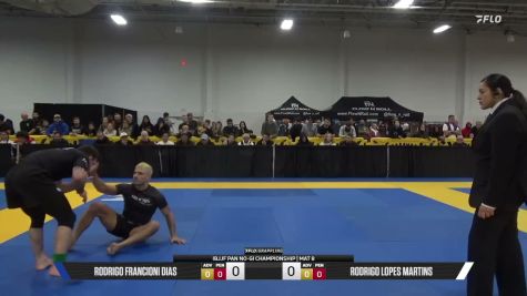 Rodrigo Lopes Martins vs Rodrigo Francioni Dias 2026 Pan IBJJF Jiu-Jitsu No-Gi Championship