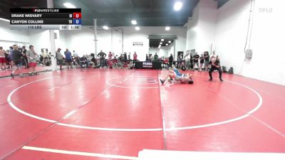 115 lbs Drake Wisvary, Idaho vs Canyon Collins, Tennessee