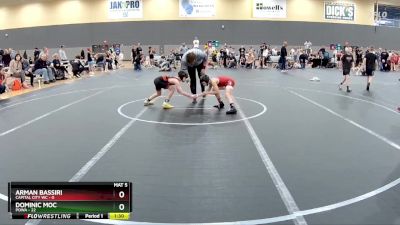 64 lbs Round 3 - Dominic Moc, POWA vs Arman Bassiri, Capital City WC