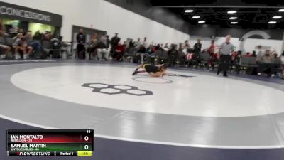 75 lbs Semis & 1st Wrestleback (8 Team) - Samuel Martin, Untouchables vs Ian Montalto, Rebellion