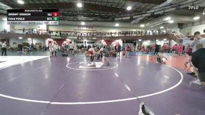 141 lbs Round 3 (12 Team) - Jeremy Negron, Yale St vs Cole Fogle, Boyertown