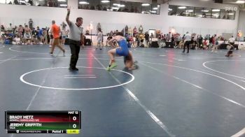 167 lbs Cons. Round 2 - Brady Metz, Howell Hurricanes WC vs Jeremy Griffith, Yale