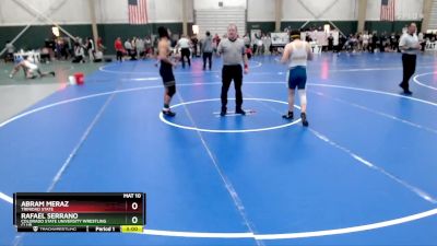 165 lbs Cons. Round 2 - Abram Meraz, Trinidad State vs Rafael Serrano, Colorado State University Wrestling Club