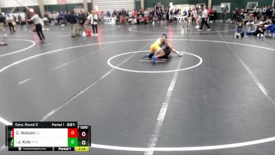 133 lbs Cons. Round 3 - Josh Kyle, Wyoming vs CaRon Watson, Briar Cliff (Iowa)