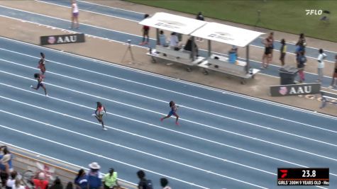 Youth Girls' 200m, Finals 5 - Age 9