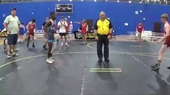 107 lbs Finals (8 Team) - Clinton VerHeecke, American Gladiators vs Jason Hampton, Revival Evil Empire