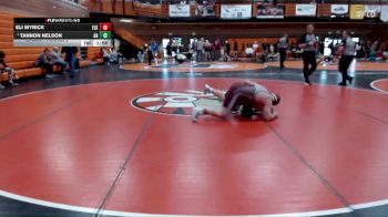 190 lbs Champ. Round 2 - Tannon Nelson, Aberdeen vs Eli Myrick, Elko