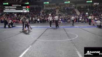 65 lbs 5th Place Match - Ainsley Hastings, Trailhands vs Mayah Passmore, Chase County