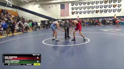 165 lbs Cons. Round 2 - Zac Knipper, Crestwood vs Alex Hartman, Alliance High School