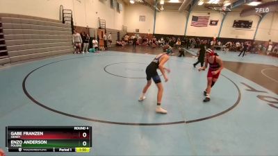 116-119 lbs Round 4 - Gabe Franzen, Sidney vs Enzo Anderson, Poudre