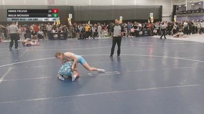 135 lbs Cons. Rd Of 32 - Emrie Felvus, Jimenez Training Academy vs Malia McHugh, Siouxland Wrestling Academy