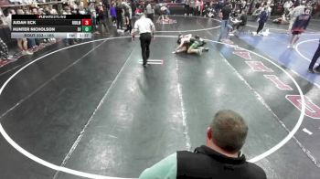 165 lbs Champ. Round 2 - Judah Eck, Ridgeline vs Hunter Nicholson, East Valley