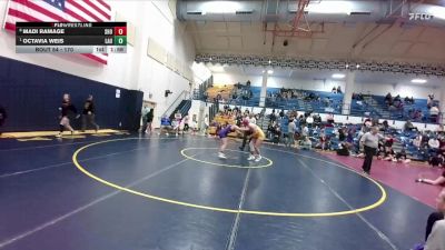 170 lbs Quarterfinal - Octavia Weis, Laurel vs Madi Ramage, Shoshoni