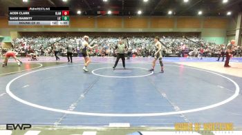 135 lbs Consi Of 32 #1 - Acen Clark, Klamath Basin Warriors vs Sage Babbitt, Lil' Mavs