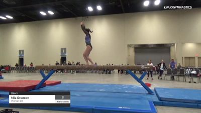Mia Greeson - Beam, Premier-CO - 2019 Alamo Classic