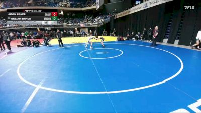 5A 126 lbs Cons. Round 2 - William Braud, Dallas Wilson vs Aiden Baker, Mission Sharyland