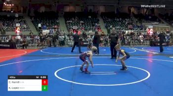 49 lbs Consolation - Colton Hamill, X-Factor Elite vs Knox Lopez, Team Tulsa WC