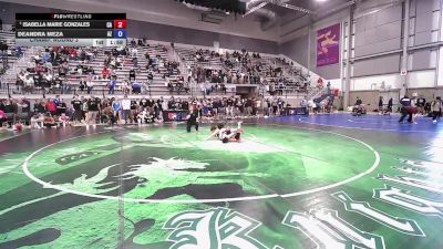 U20 Women - 53 lbs Champ. Round 3 - Isabella Marie Gonzales, CA vs Deandra Meza, AZ
