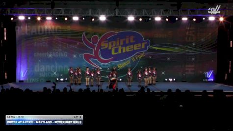 Power Athletics - Maryland - Power Puff Girls [2026 L1 Mini Day 2] 2026 Spirit Cheer Grand Nationals