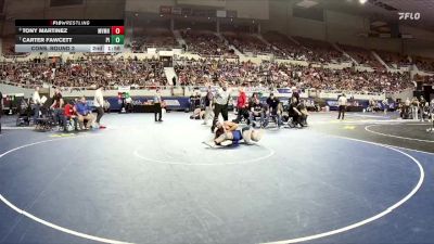 120-D3 Semifinal - Brett Bates, Walden Grove High School vs Aiden Irvin, Estrella Foothills High School