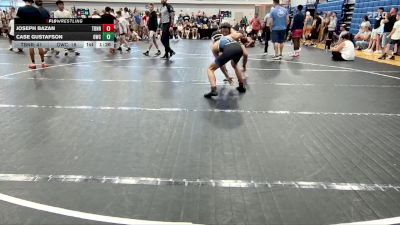 120 lbs Round 3 (4 Team) - Case Gustafson, Oakleaf WC vs Joseph Bazan, The Bad Natured Rodents