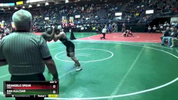 215 lbs Semifinal - Ean Kulcsar, BAB1 vs Deangelo Spear, CNS2