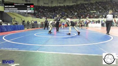 113 lbs Round Of 128 - Nate Miller, Yukon vs Cale Browning, Cashion