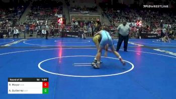 110 lbs Prelims - Ritson Meyer, Elgin Grapplers vs Anthony Gutierrez, Izzy Style