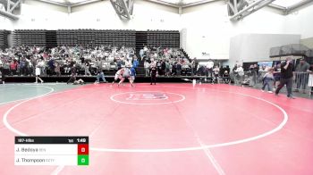 197-H lbs Round Of 16 - Jonathan Bedoya, Bensalem vs Jaden Thompson, Gloucester City