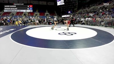 106 lbs Champ. Rd Of 128 - Jaxon Hansen, ID vs Mason Schlaht, CA