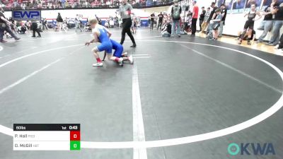 60 lbs Consi Of 4 - Parker Hall, Piedmont vs Derrian McGill, HBT Grapplers