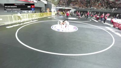 132 lbs Champ. Rd Of 32 - Dylan Nagaya, Dirty Birds Wrestling Club vs Josiah Gonzalez
