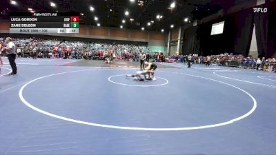 106 lbs Cons. Round 5 - Zane DeLeon, Rancho Bernardo vs Luca Gordon, Junipero Serra