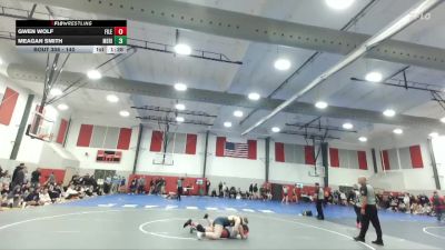 140 lbs Champ. Round 3 - Gwen Wolf, Filer vs Meagan Smith, Meridian