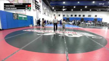 106 Boys Champ. Round 1 - Cole Rivera, Hilltop vs Ryder Bareng, Mar Vista