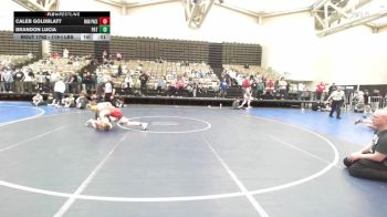 119-I lbs Consi Of 16 #2 - Caleb Goldblatt, High Pace Wrestling Club vs Brandon Lucia, Patriot Club