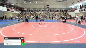 113 lbs Semifinal - Kaloeb Ritter, Georgia vs Bo Bryant, Tift Wrestling Academy