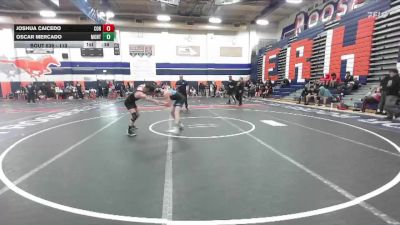 113 lbs Cons. Round 2 - Joshua Caicedo, Corona vs Oscar Mercado, Montclair