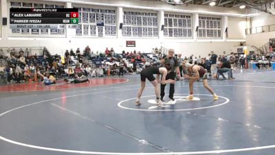 150 lbs Quarterfinal - Alex Lamarre, Bristol Central vs Parker Ivezaj, New Canaan
