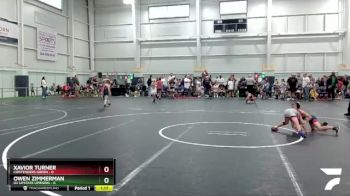 52 lbs Round 6 (8 Team) - Xavior Turner, Contenders Green vs Owen Zimmerman, U2 Upstate Uprising