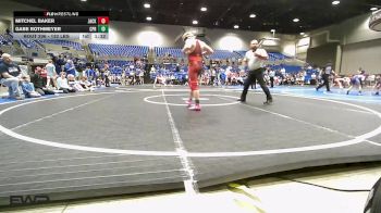 132 lbs Round Of 16 - Mitchel Baker, Jackson vs Gabe Rothmeyer, Panther Youth Wrestling