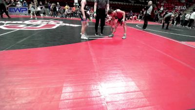 80 lbs Quarterfinal - Connor Suskey, Team Tulsa Wrestling Club vs JP Cooper, Bristow Wrestling