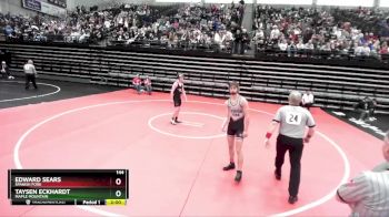 144 lbs Cons. Round 3 - Taysen Eckhardt, Maple Mountain vs Edward Sears, Spanish Fork