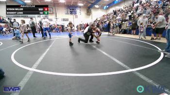 40 lbs Consolation - Kyson Miller, Wagoner Takedown Club vs Everett Long, Tiger Trained Wrestling