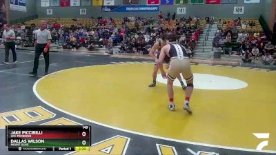 149 lbs 3rd Place Match - Dallas Wilson, Mount Olive vs Jake Piccirilli, UNC Pembroke